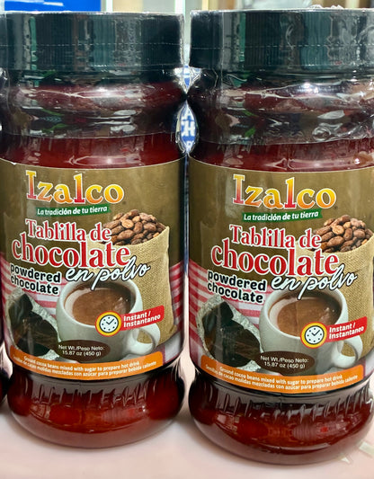 Izalco Tablilla De Chocolate 15.87 oz