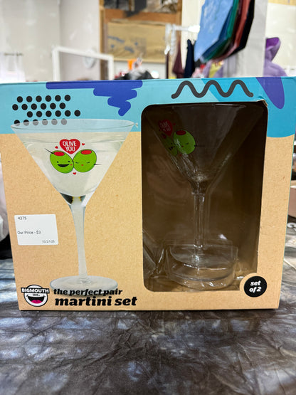 The Perfect Pair Martini Set