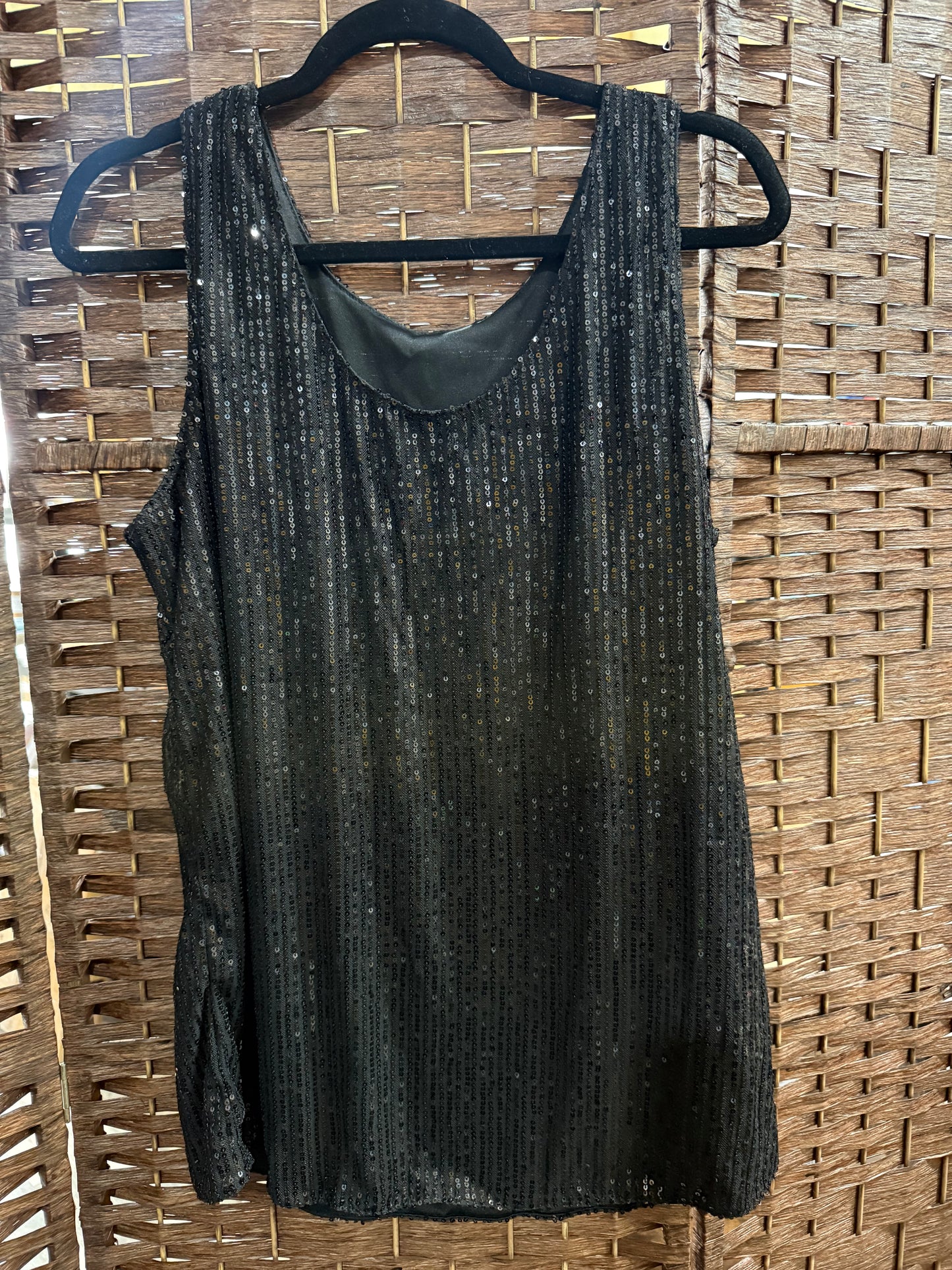Sequin Tank Top