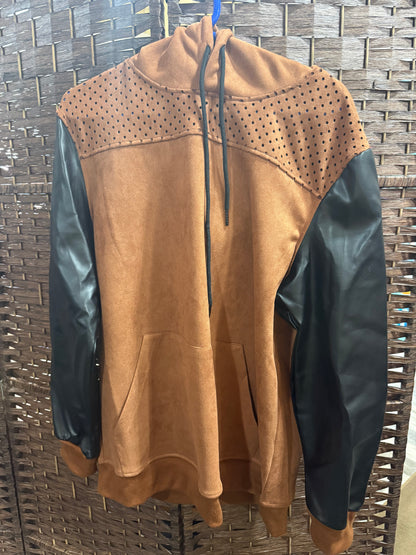 Brown/Black Hoodie
