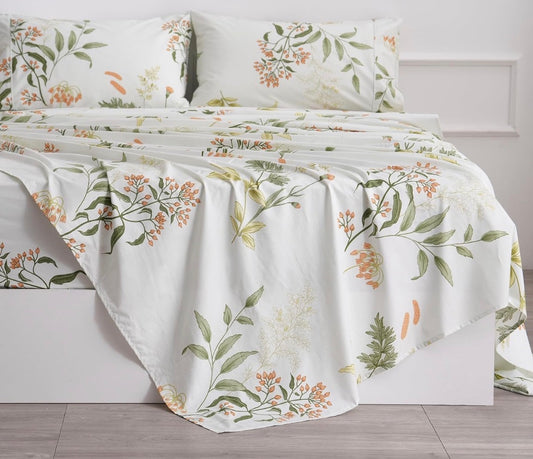Full Size 4 Piece Sheet Set - Breathable & Cooling