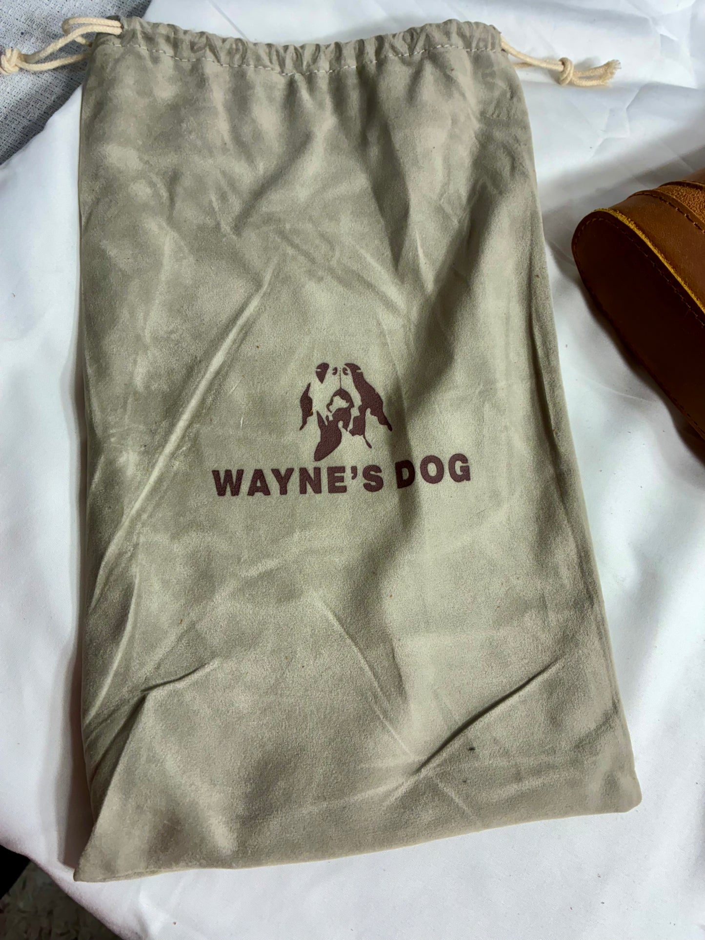 Waynes Dog -Leather Rifle Gun Cheek Rest Pad