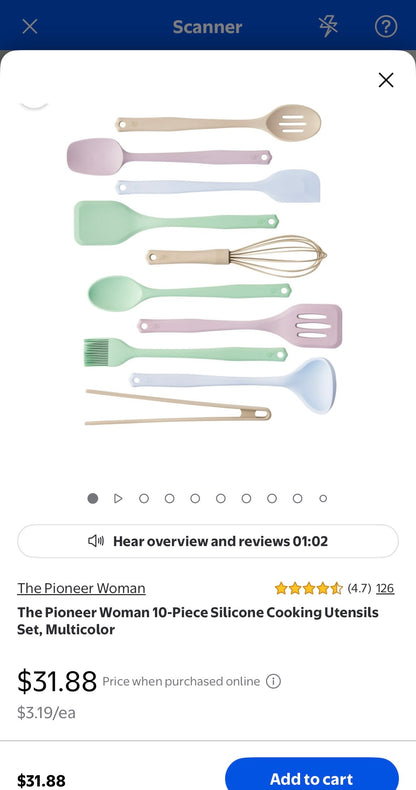 The Pioneer Woman kitchen tool Set