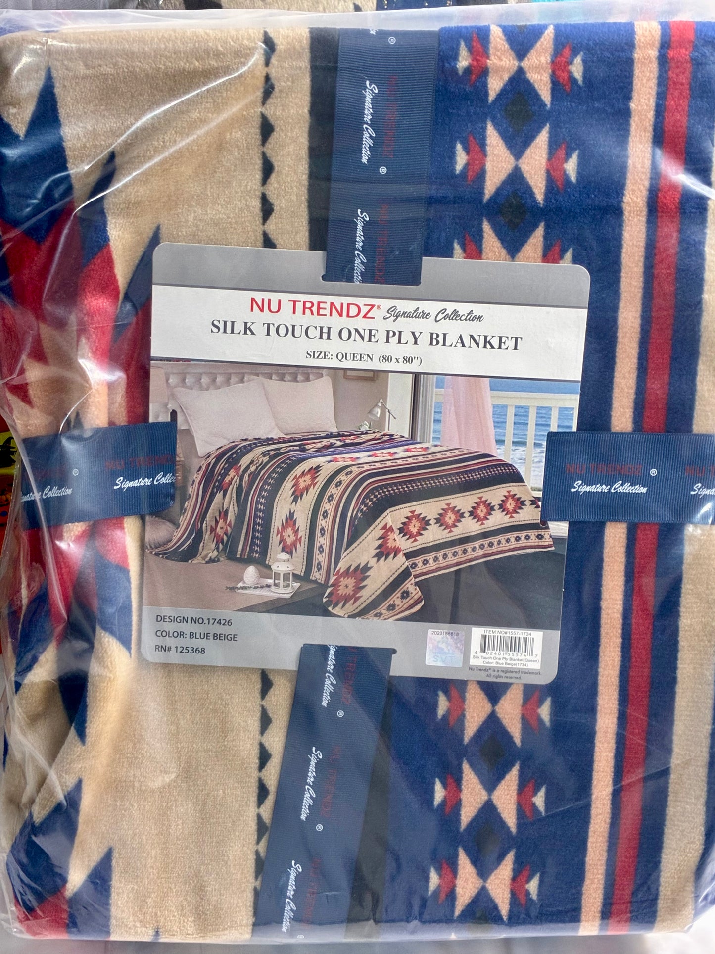 Silk Touch  Southwest Queen  Bed Blanket