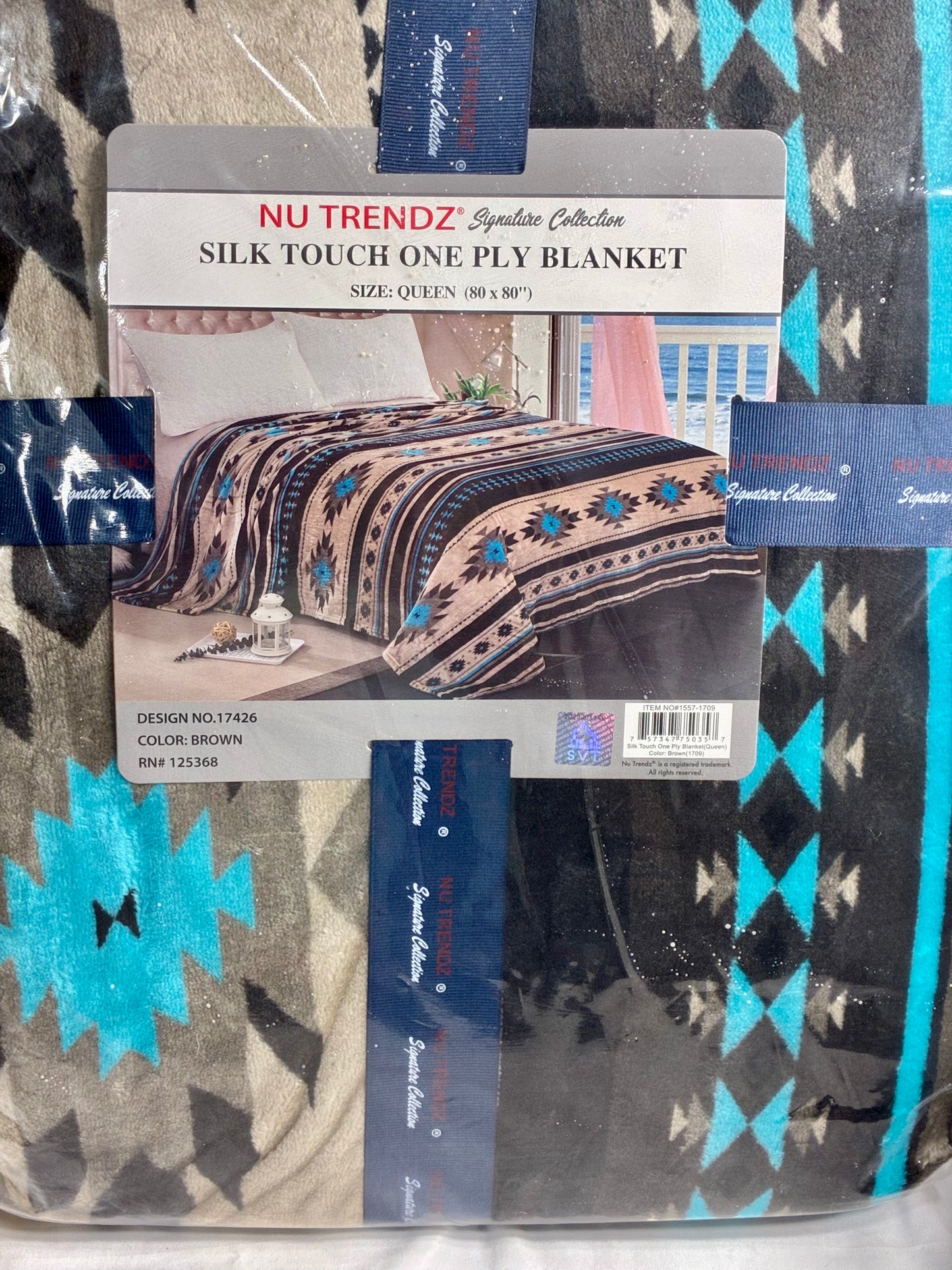 Silk Touch  Southwest Queen  Bed Blanket