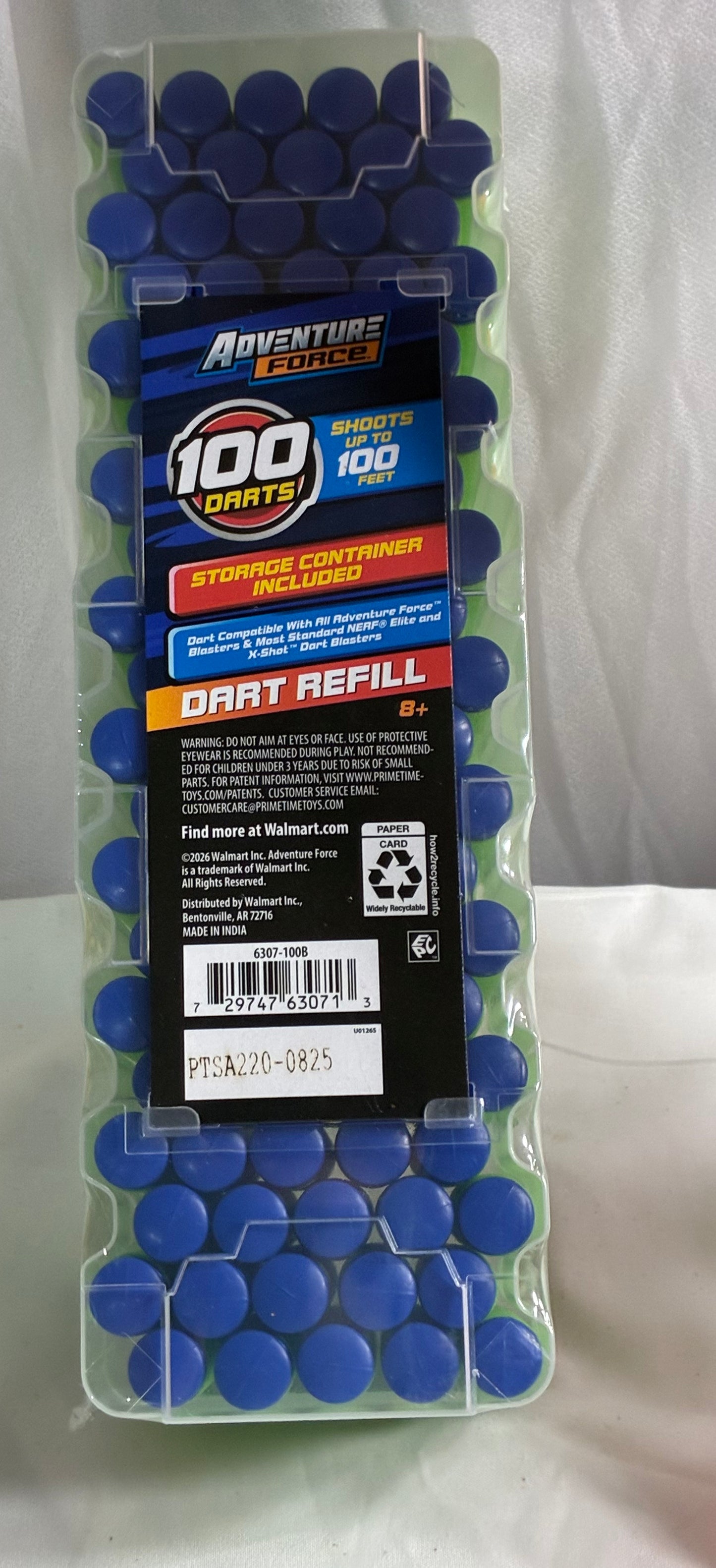 ZURU X-Shot Skins Last Stand dart blaster/Adventure Force 100 Dart Blaster Refill Pack