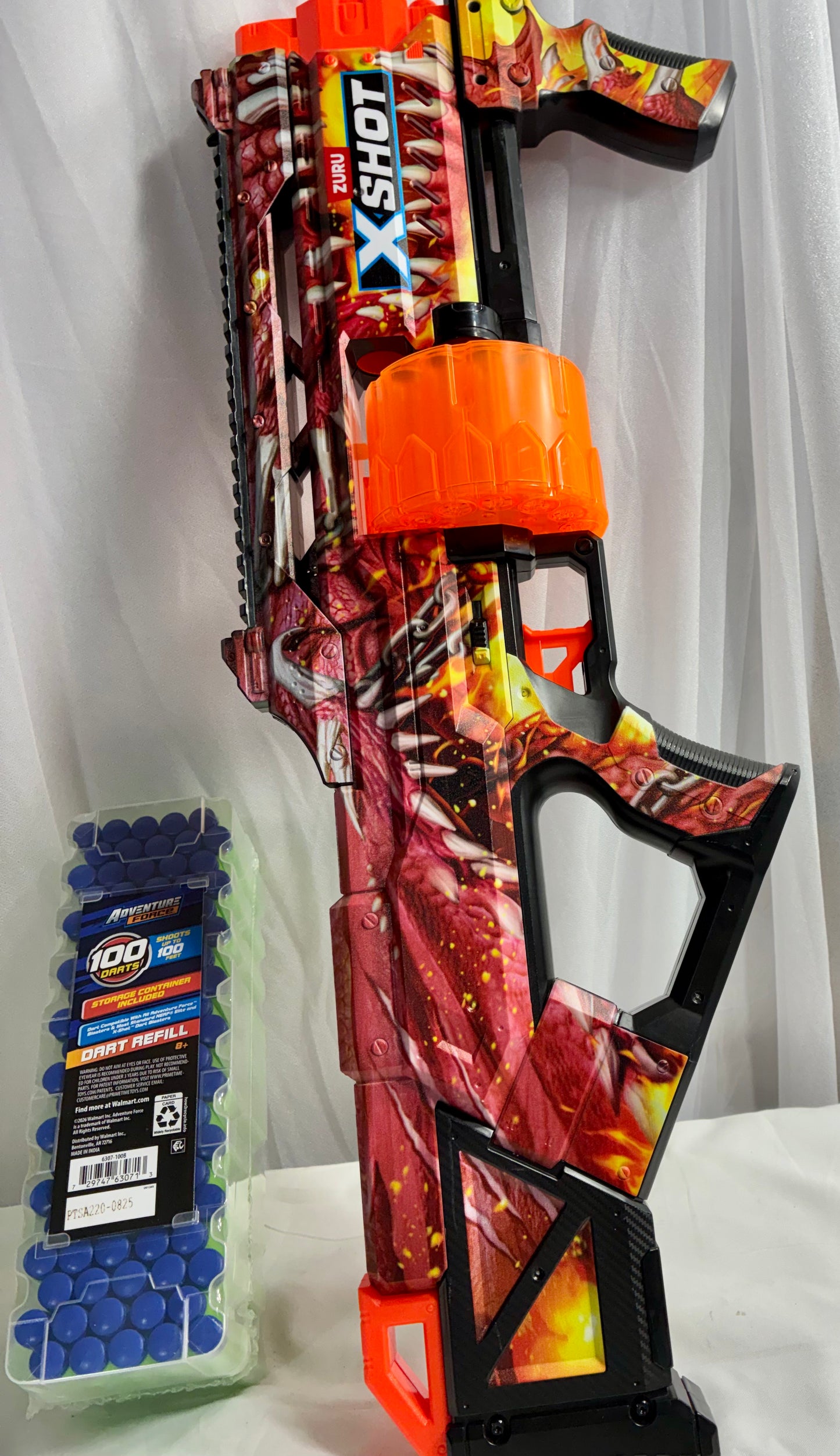 ZURU X-Shot Skins Last Stand dart blaster/Adventure Force 100 Dart Blaster Refill Pack