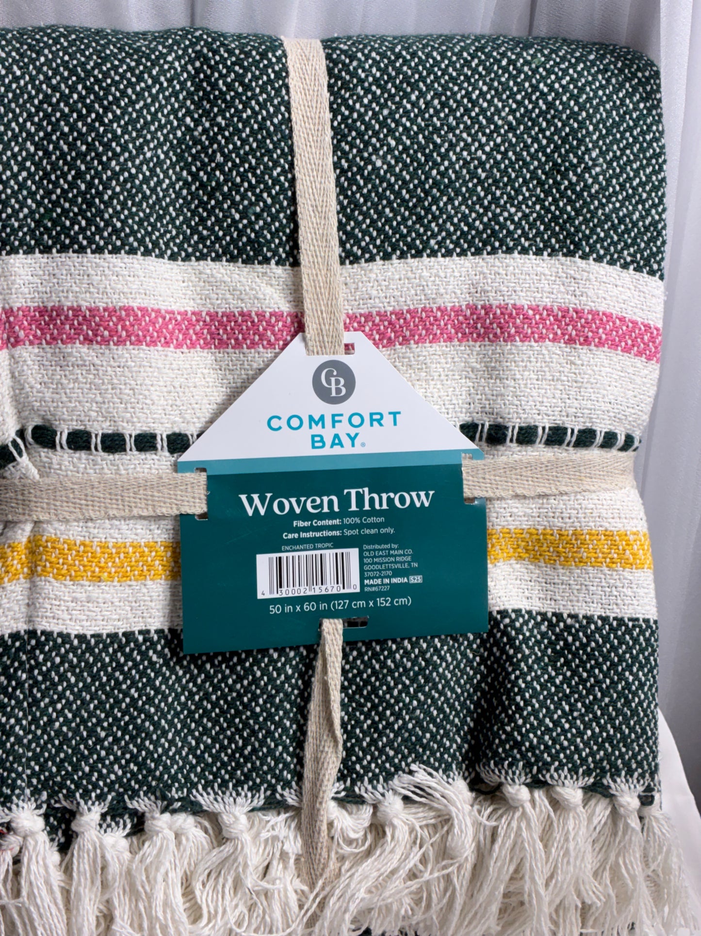 Woven Throw  50 x 60