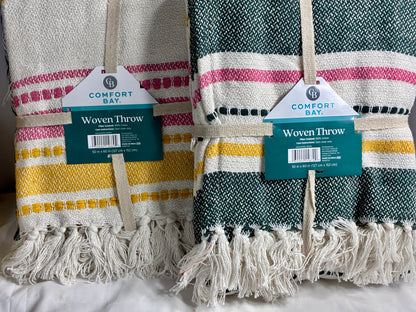 Woven Throw  50 x 60