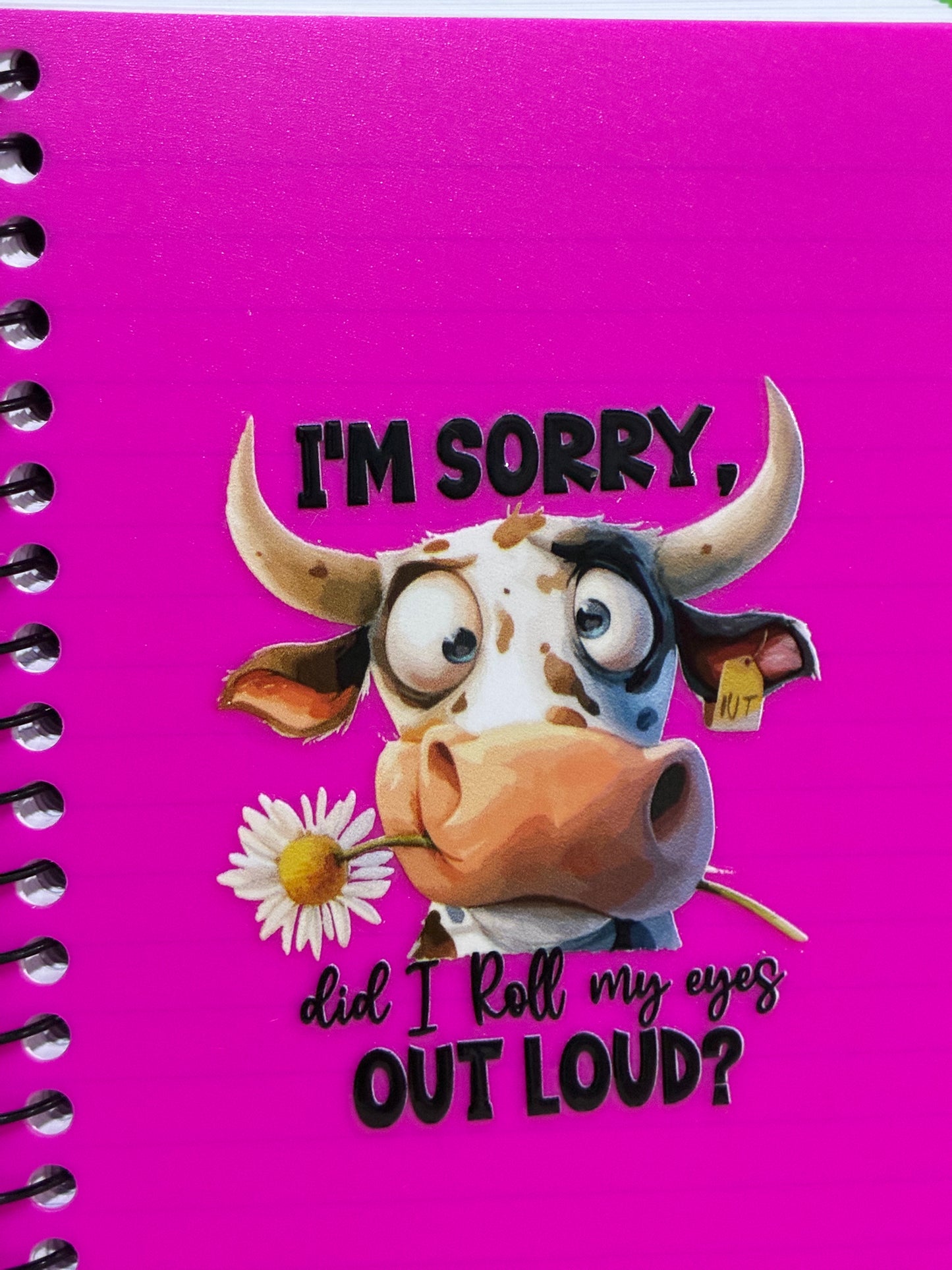 Sassy Personal Notebooks