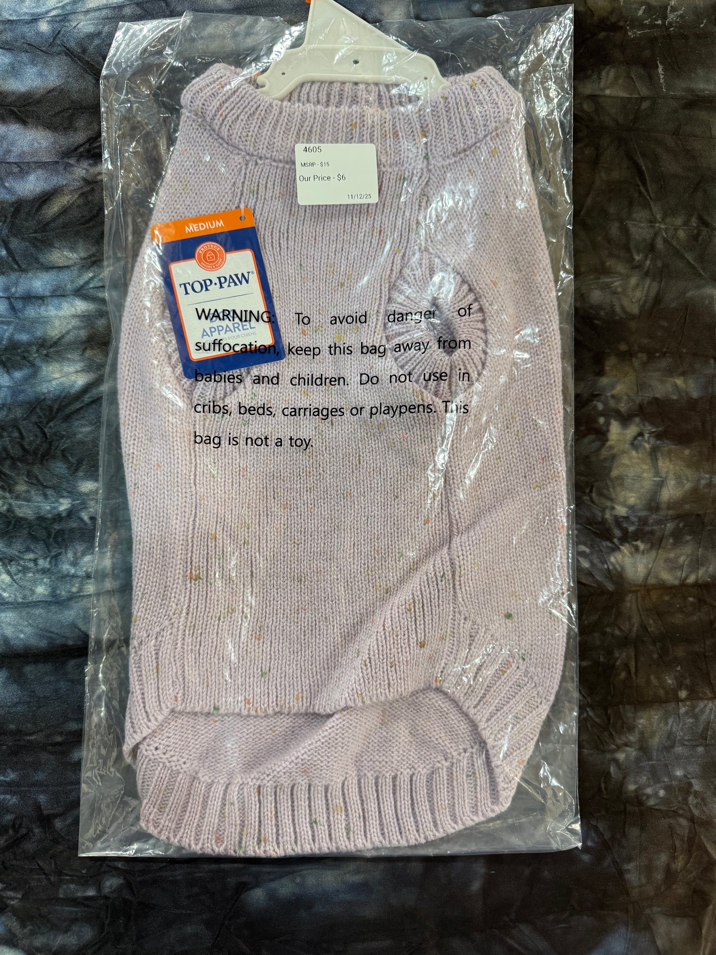 VARIOUS  DOG SWEATERS