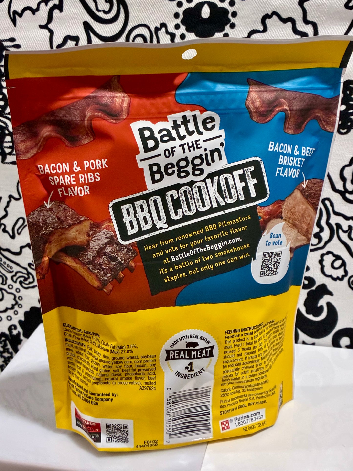 Purina Beggin' Strips BBQ Cookoff Bacon & Beef Brisket