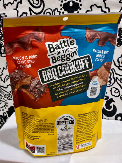 Purina Beggin' Strips BBQ Cookoff Bacon & Beef Brisket