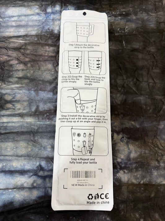 Water Bottle Hole Charm Strip