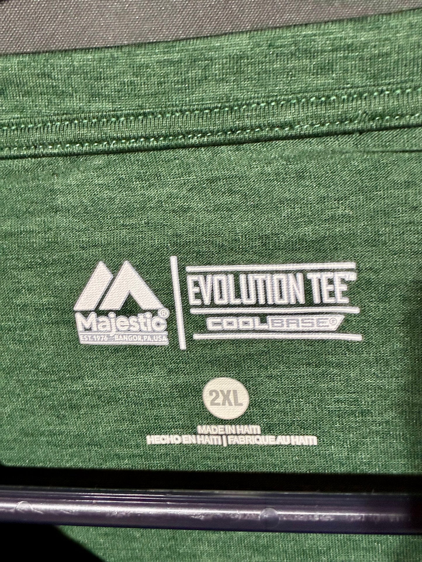 Mens Majestic Evolution Tee Cool Base