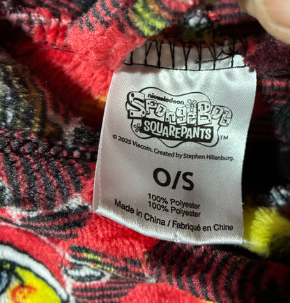 Sponge Bob Blanket Sleeper Oversized