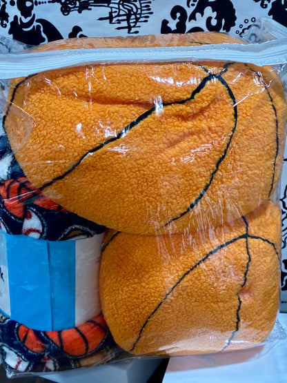 Basketball Theme ,Glow in the Dark Throw @ Pillows