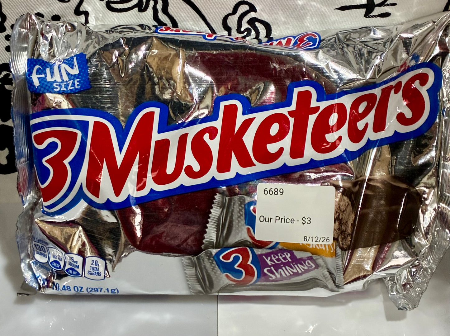 M @ Ms ,Mounds , @ # Musketeers , Sour Patch Snack Packs