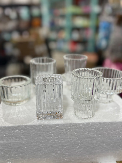 TEALIGHT TAPER CANDLE HOLDERS