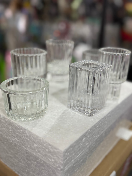 TEALIGHT TAPER CANDLE HOLDERS