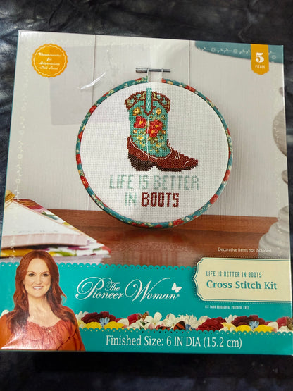 3 Embroidery Kits
