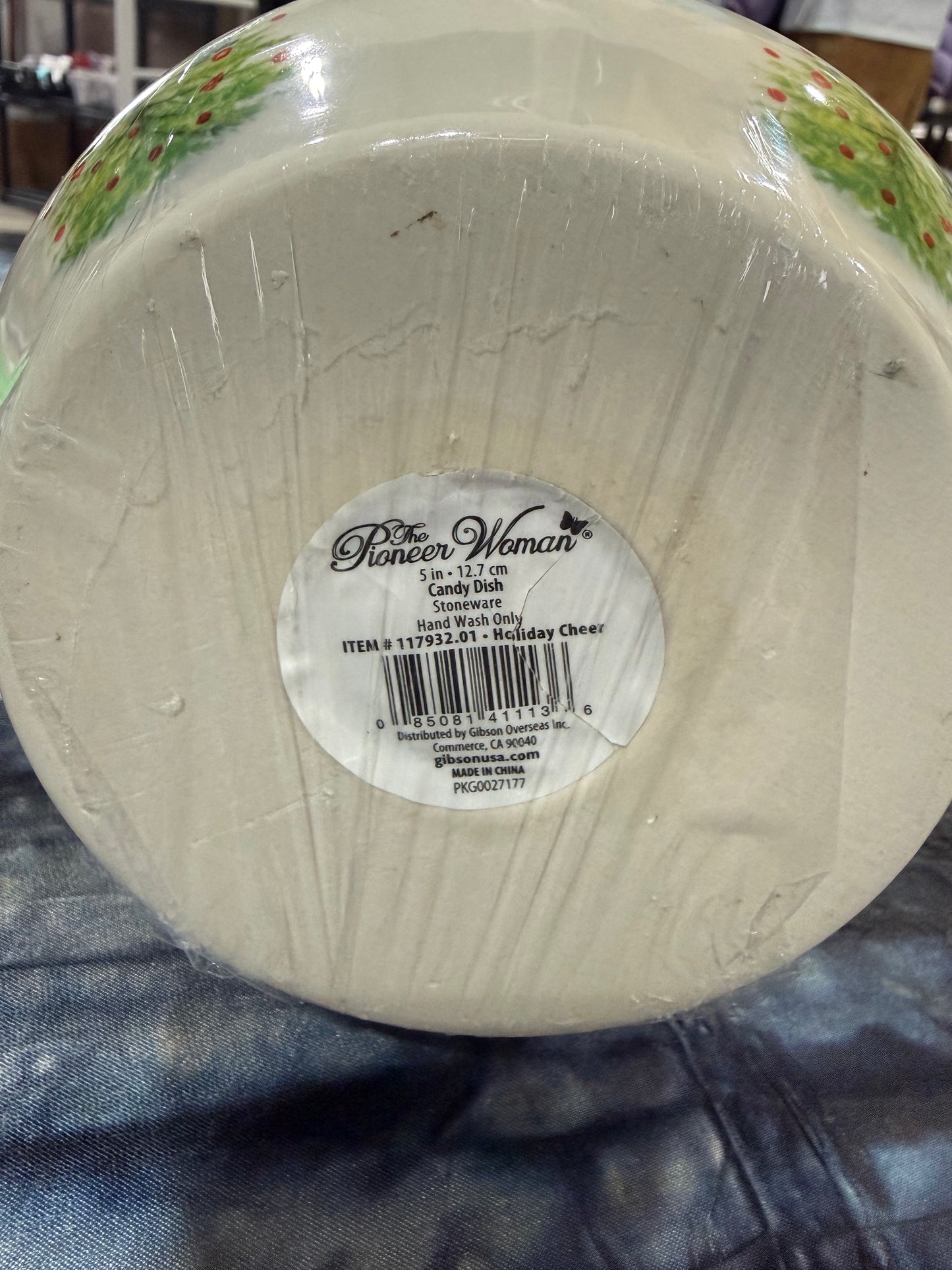 Christmas Cheer Candy Dish