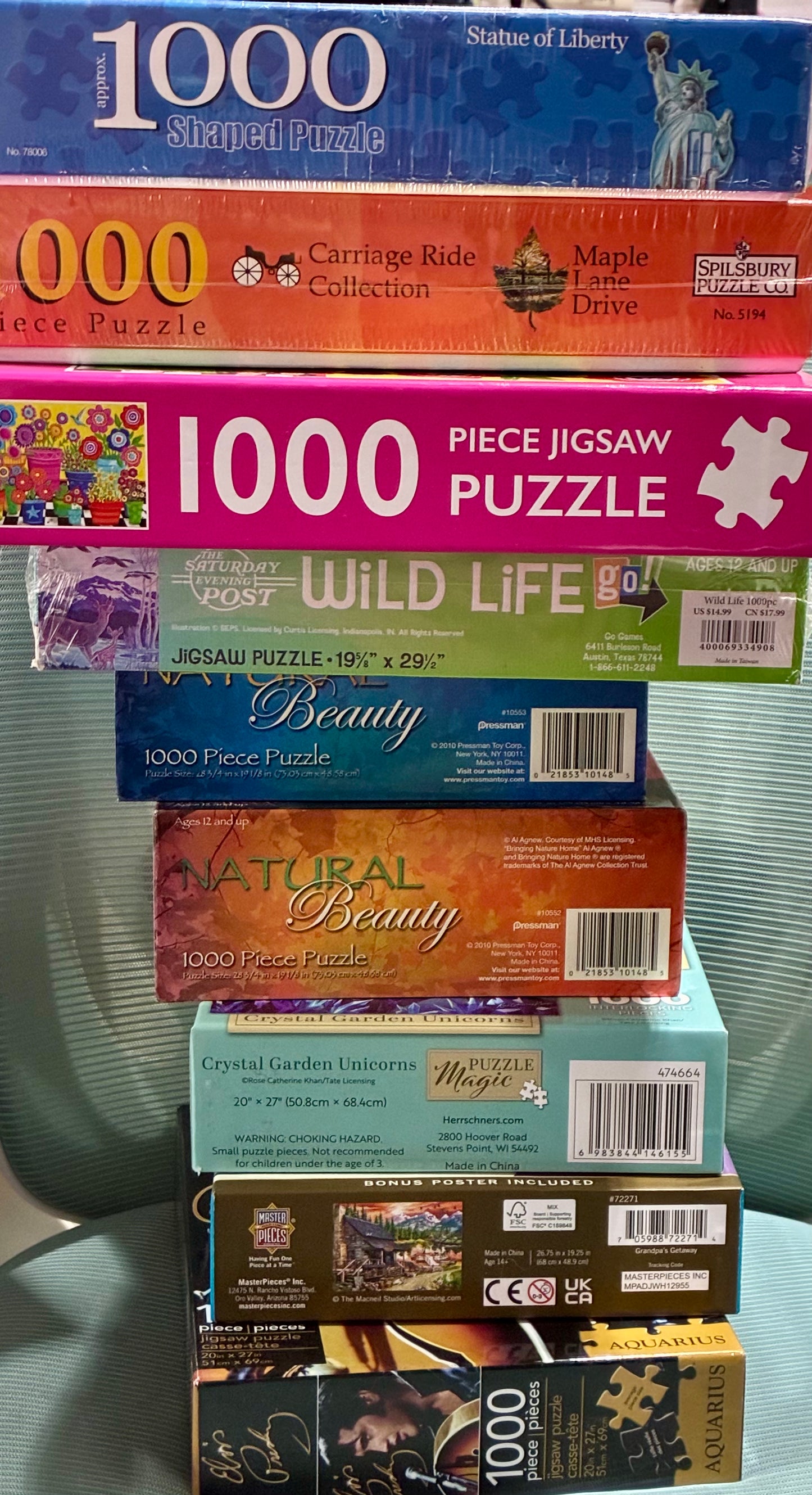1000 PC Puzzles $6
