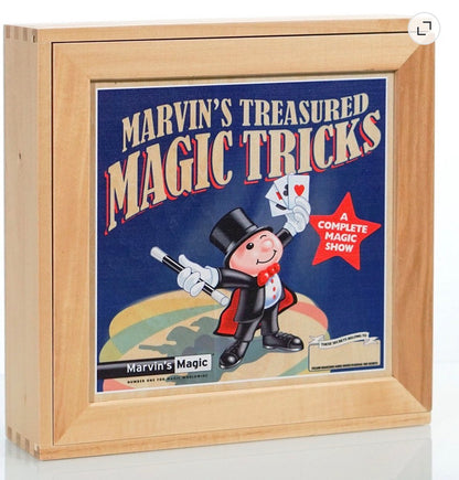 JAM Paper & Envelope Marvin's Magic Treasured Magic Tricks Deluxe Wooden Set