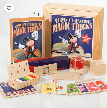 JAM Paper & Envelope Marvin's Magic Treasured Magic Tricks Deluxe Wooden Set