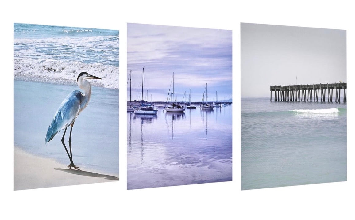 American Art Decor Everyday 8"x 10"3-Piece Print Set