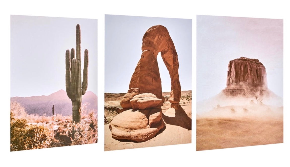American Art Decor Everyday 8"x 10"3-Piece Print Set