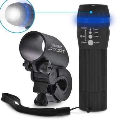 Aduro Sport Bike Light Flashlight Bicycle Headlight,