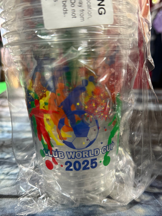World Cup Plastic Cups