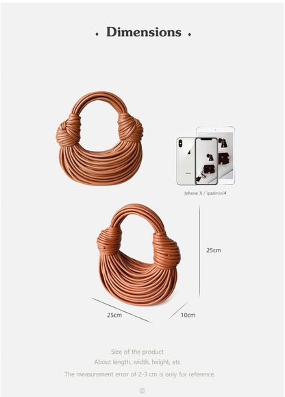 Hand-Woven Bread Clutch