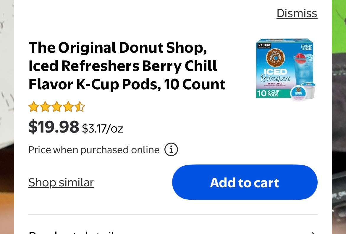 Keurig Iced Refreshers 10 pack