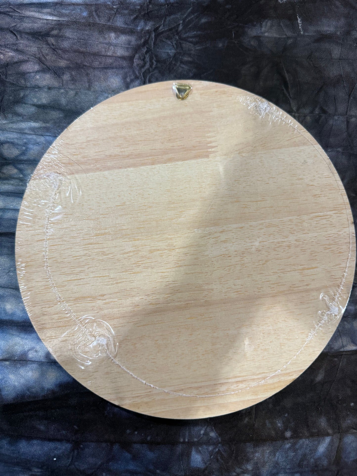 Round Wooden Decor