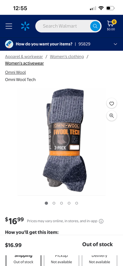 Omni Wool Merino Wool Tech 3-Pack