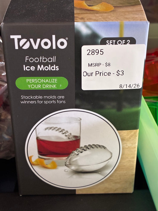 Football Ice Molds