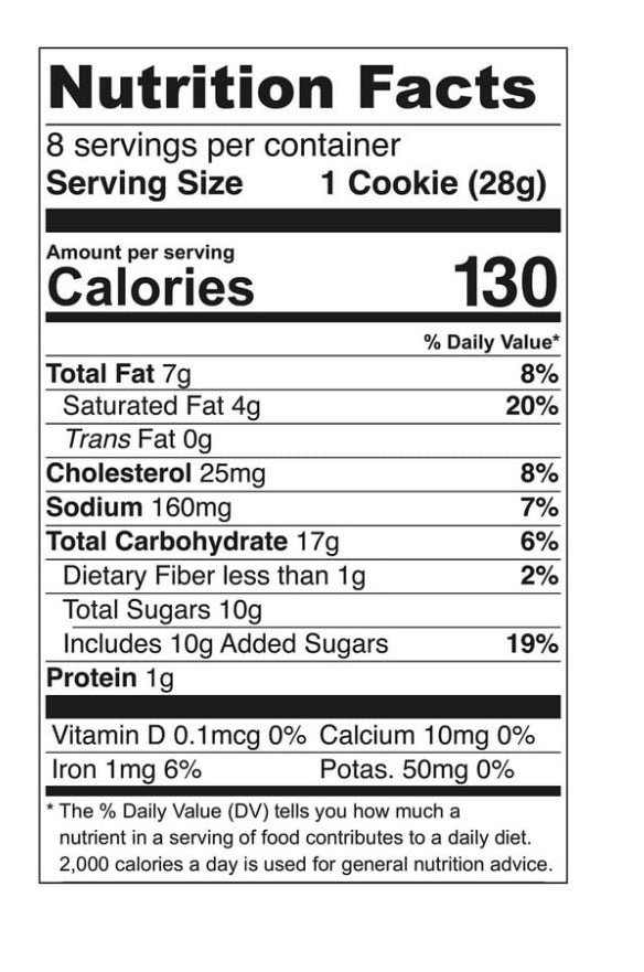 Tate's Bake Shop Soft Baked Cookies, Chocolate Chip, 8 oz