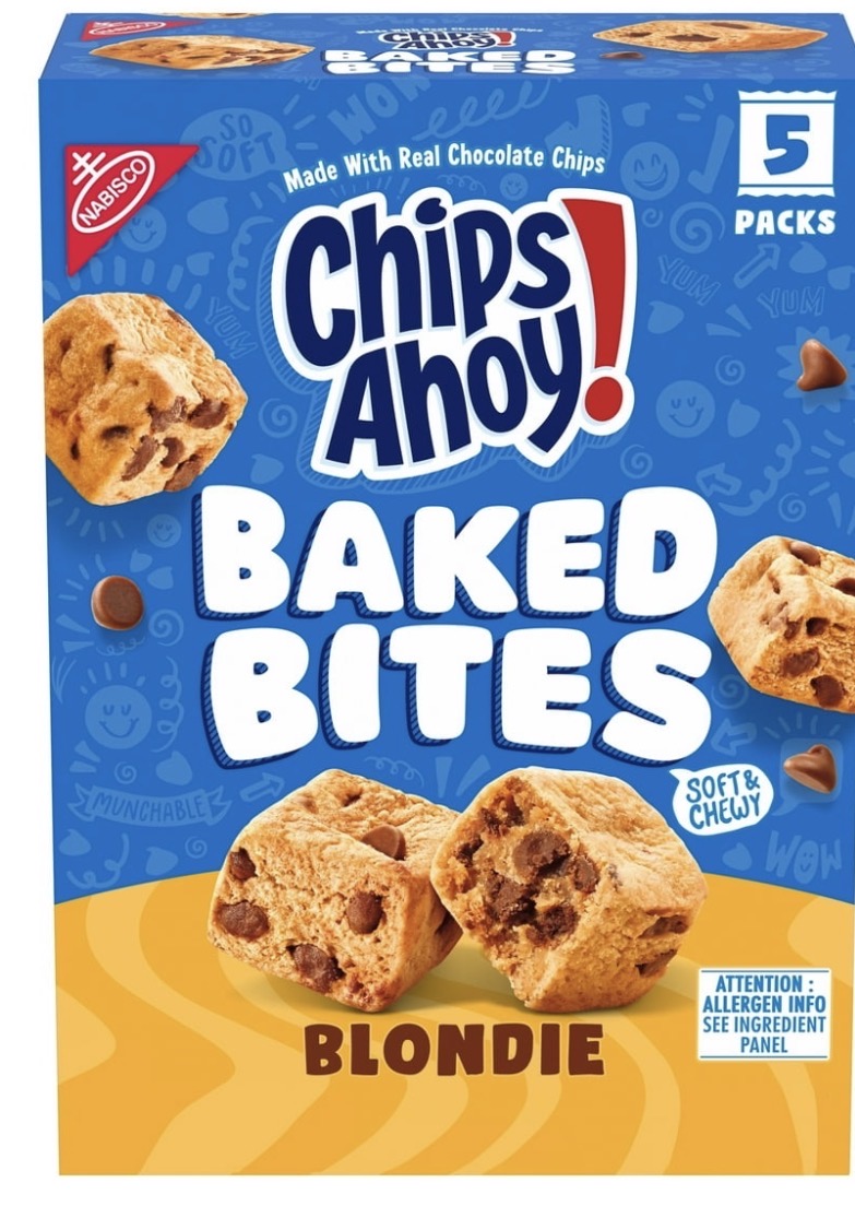 CHIPS AHOY! Baked Bites, Blondie, 5 - 1.5 oz Snack Packs