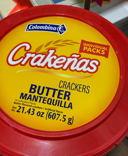 Iberia Crackers Butter Crackers Tub,  21.3 oz