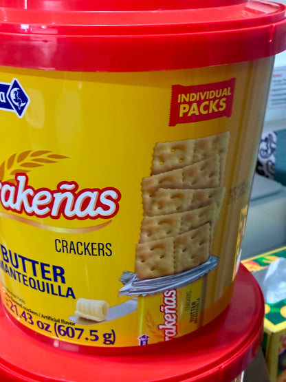 Iberia Crackers Butter Crackers Tub,  21.3 oz