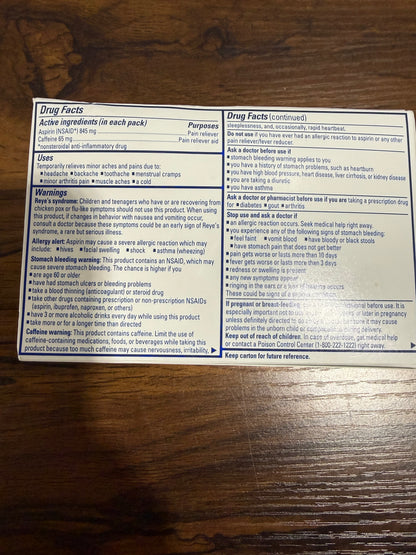 BC FAST PAIN RELIEF POWDER