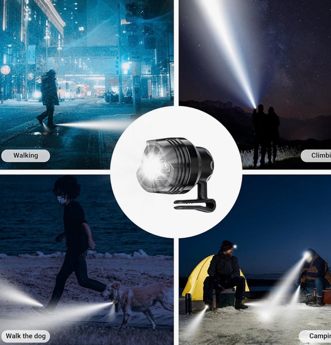 Headlights - 4pcs LED Lights for Shoes Charm