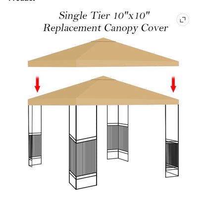 GAZEBO CANOPY COVER
