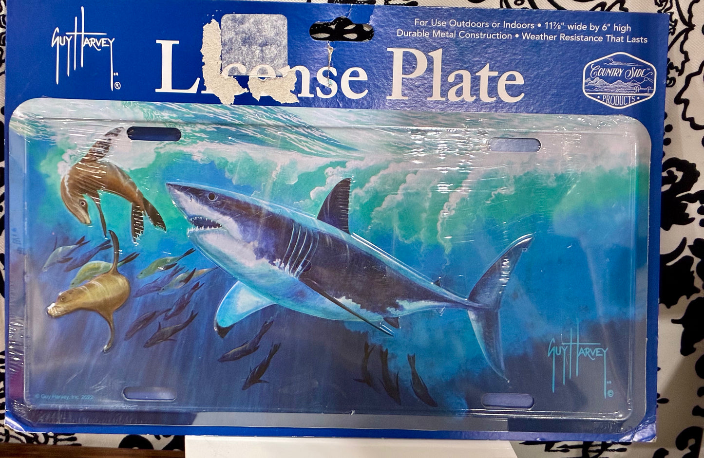 Guy Harvey  License Plate,