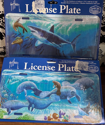 Guy Harvey  License Plate,