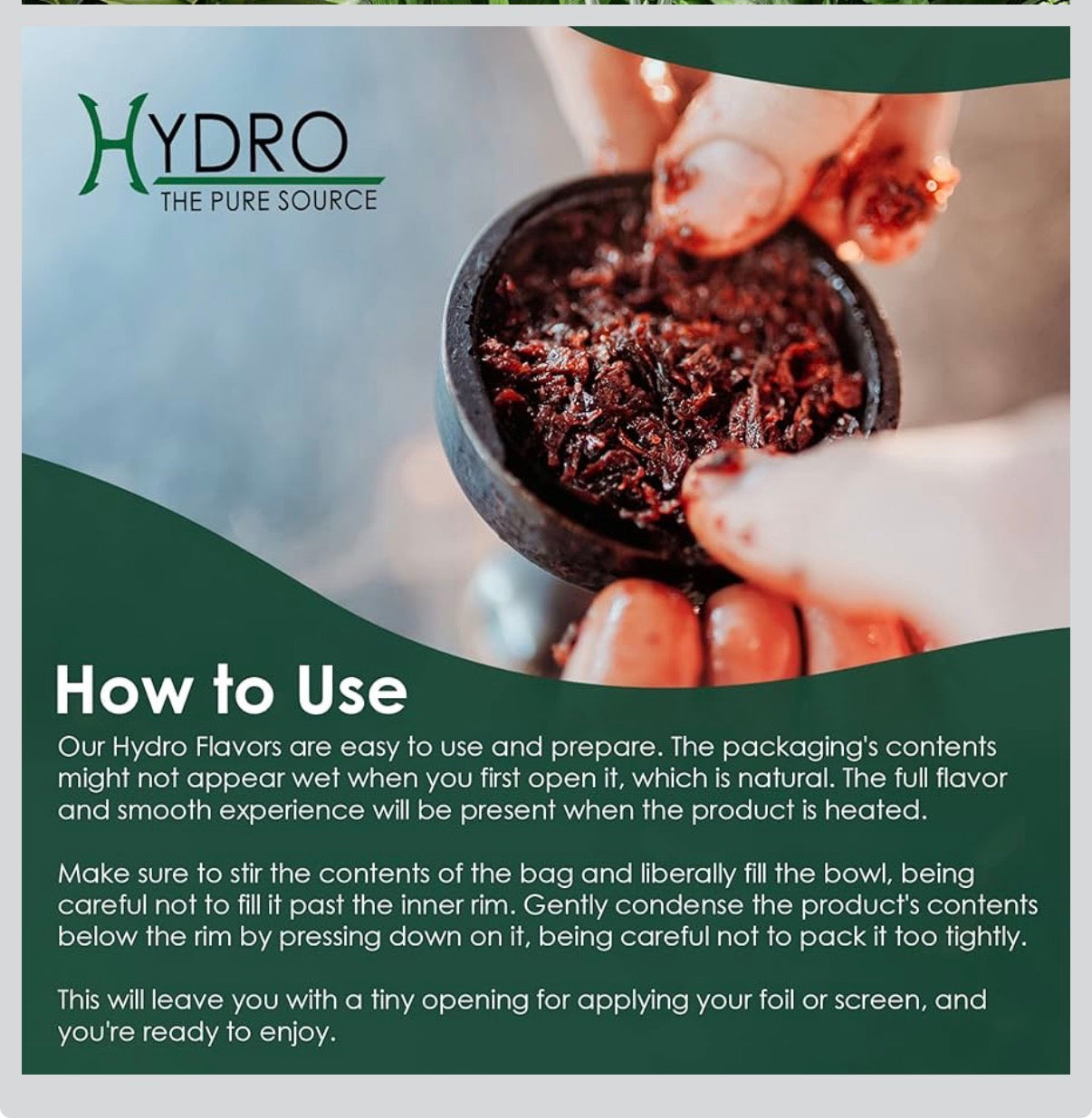 Hydro Hookah Flavors