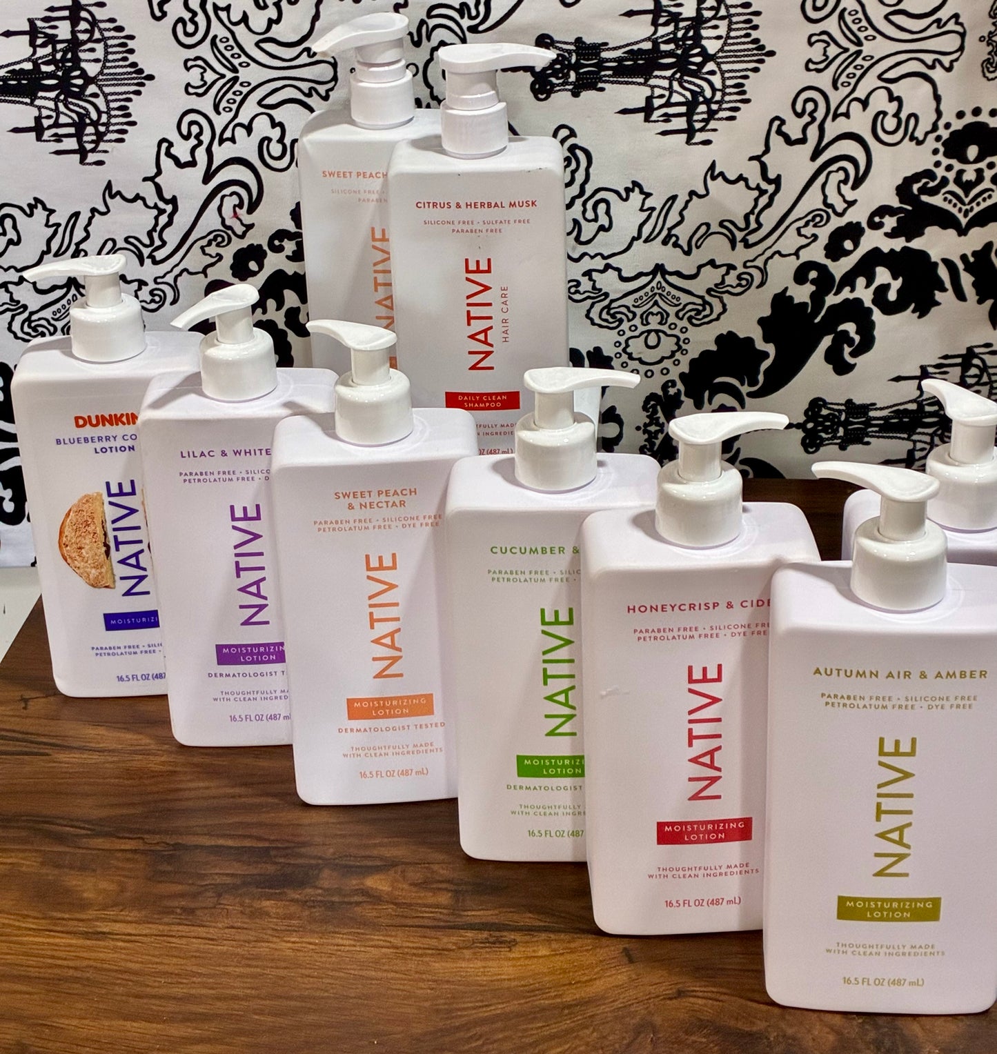 Lotions @ Shampoos- NATIVE