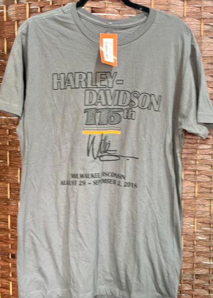 Harley-Davidson 115th Anniversary commemorative t-shirt